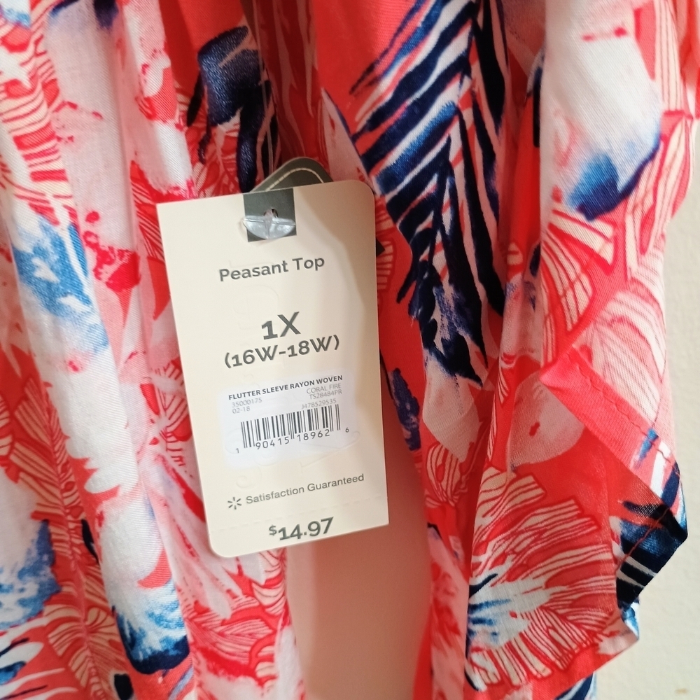 Pink and Blue Floral Dress - Picture 2 of 6